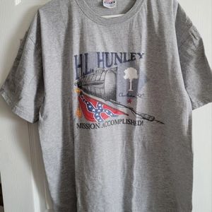H.L. Hunley CSA Charleston South Carolina Men's XL T Shirt - VRHTF!